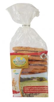   Biscoitos de Espelta, Ma e Mirtilos, 175g